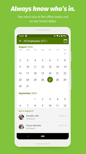 BambooHR screenshot