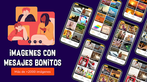Captura de pantalla de Imágenes con Mensajes Bonitos