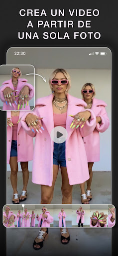 Captura de pantalla de Glam IA: Edita Fotos y Videos
