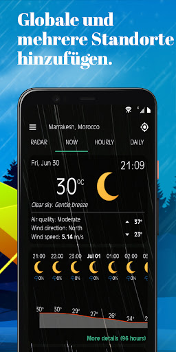 Wetterradar — Sturmkarte Live Screenshot