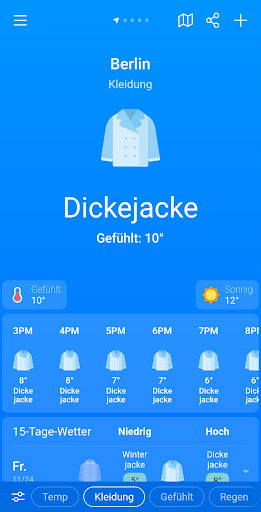 Wetter & Regen - Weather Sky Screenshot