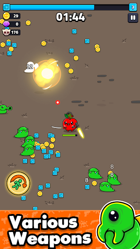 Captura de pantalla de Apple Grapple: Survivor