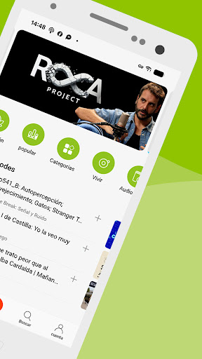 Captura de pantalla de Podcast Player-Podbean