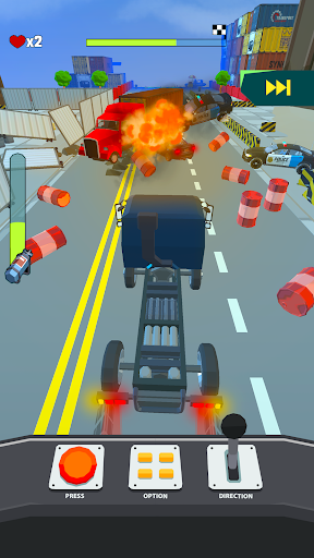 Crazy Rush 3D - Autofahren Screenshot