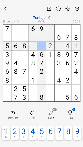 Captura de pantalla de Sudoku - Sudoku Puzzles