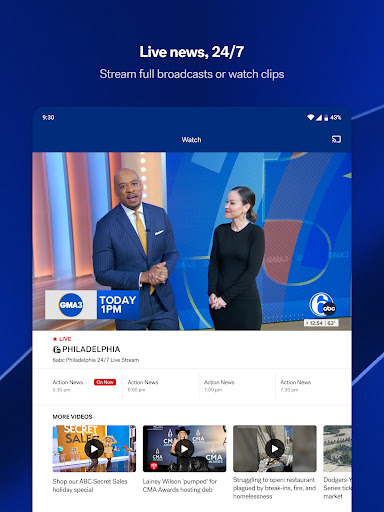 Captura de pantalla de 6abc Philadelphia
