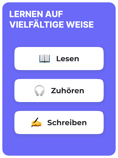 Noji: Vokabel Karteikarten Screenshot