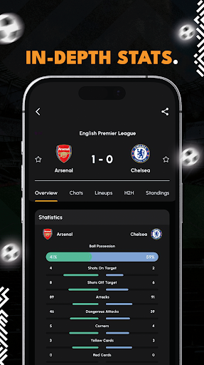 Captura de pantalla de Live Soccer Scores - IGScore