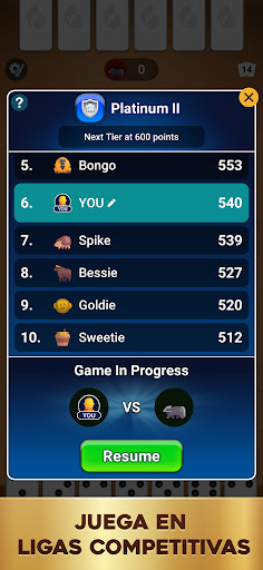 Captura de pantalla de Dominoes: Classic Tile Game