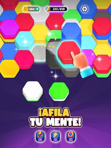 Captura de pantalla de Hexa Sort