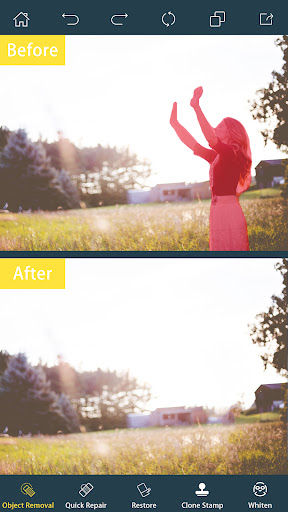 Captura de pantalla de Photo Retouch-Borrar Objetos