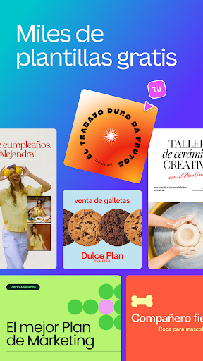 Captura de pantalla de Canva: Editor de Video y Fotos