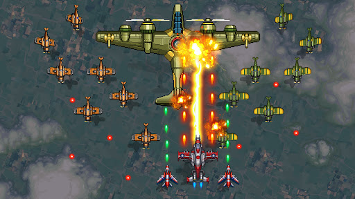 Captura de pantalla de 1945 Air Force: Aviones Arcade