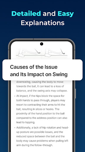 Captura de pantalla de GolfFix: Análisis de Swing IA