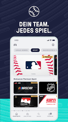 TuneIn Radio: Musik & Sport Screenshot