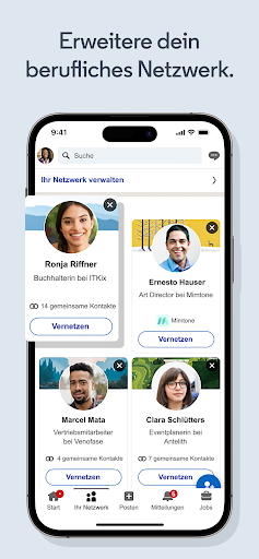 LinkedIn: Business-Netzwerk Screenshot