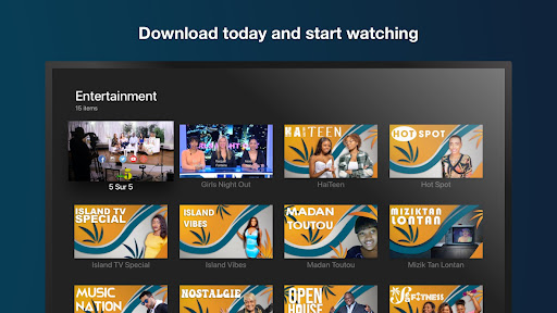 Captura de pantalla de Island TV