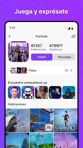 Captura de pantalla de Gameram – Red para jugadores