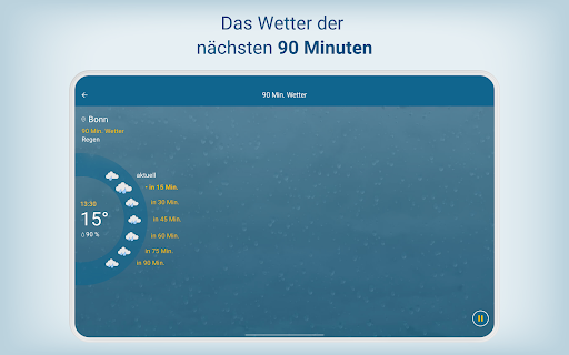 Wetter Online - RegenRadar Screenshot
