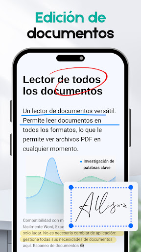 Captura de pantalla de All Document Reader & Editor