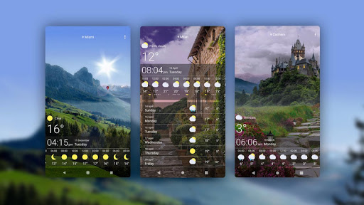 Weather Live Wallpapers screenshot