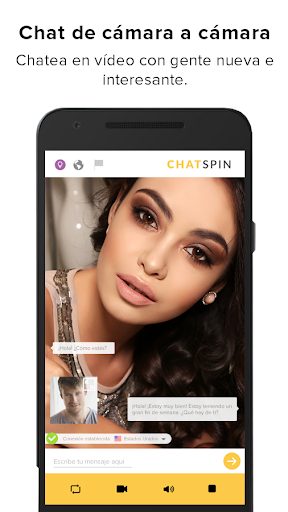 Captura de pantalla de Chatspin: Chat video Al Azar