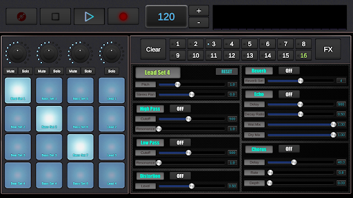 Captura de pantalla de Creador de Musica Dubstep