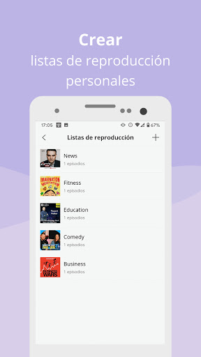 Captura de pantalla de Podcast Player-Podbean