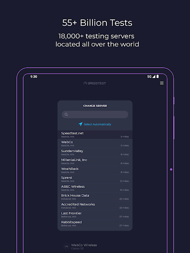 Speedtest by Ookla screenshot
