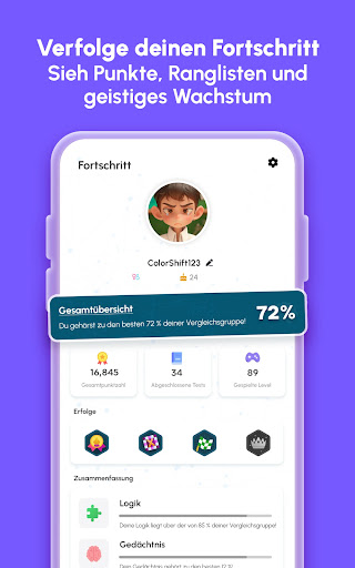 Brainova: IQ-Test & Logikspiel Screenshot