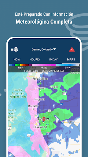 Captura de pantalla de Radar por WeatherBug