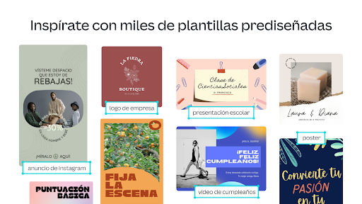 Captura de pantalla de Canva: Editor de Video y Fotos