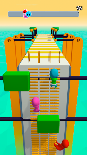 Captura de pantalla de Fun Race 3D: ¡corre y gana!