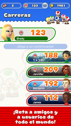 Captura de pantalla de Super Mario Run