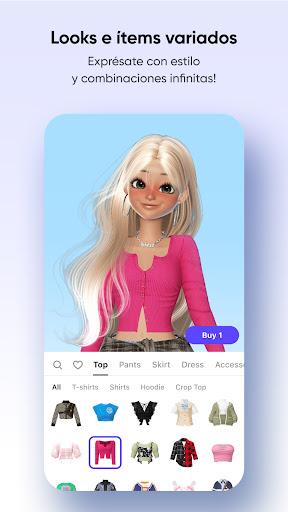 Captura de pantalla de ZEPETO: Avatar, Chat, Juego