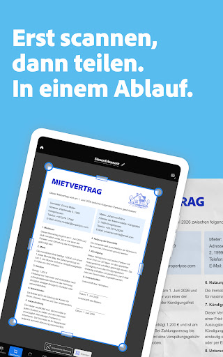 Adobe Scan KI-PDF Scanner, OCR Screenshot