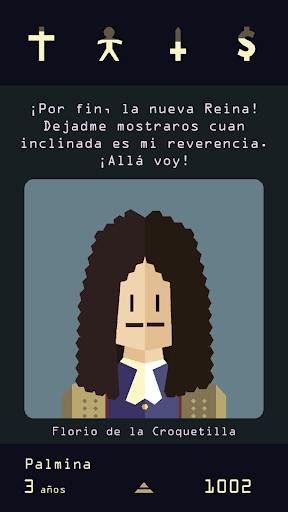 Captura de pantalla de Reigns: Her Majesty