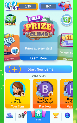 Captura de pantalla de Scrabble® GO: Fiesta de Letras