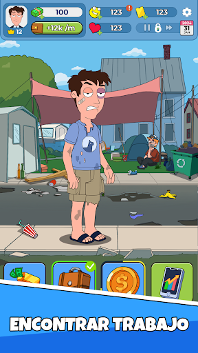 Captura de pantalla de Idle Guy: Inactivo millonario