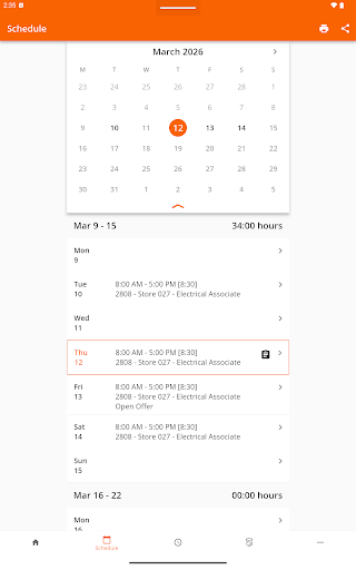 Workforce Tools screenshot