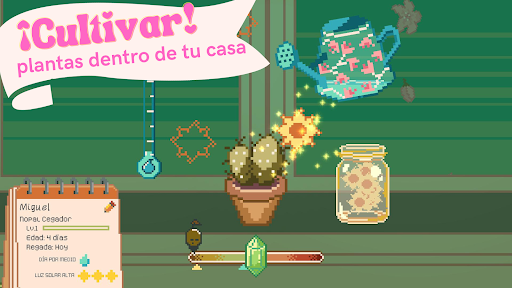 Captura de pantalla de Window Garden - Lofi Idle Game