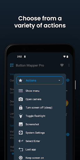 Captura de pantalla de Button Mapper: Remap your keys