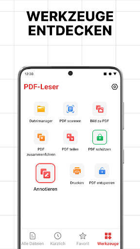 PDF Reader - PDF Converter Screenshot