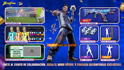 Captura de pantalla de Blood Strike: Fútbol Fever
