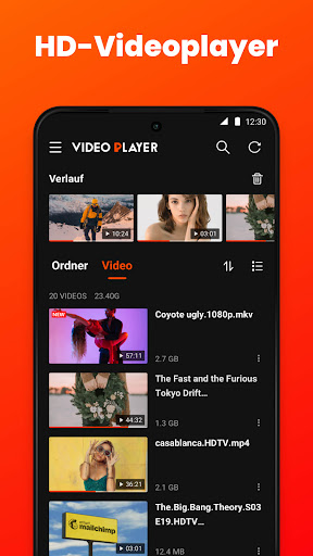 Video Player Alle Formate Screenshot