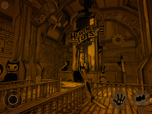Captura de pantalla de Bendy and the Ink Machine