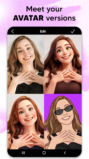 Captura de pantalla de Fotos en Caricatura Cartoonify