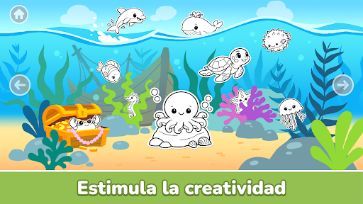 Captura de pantalla de Bumi Lumi: Colorear Bebés 2-4