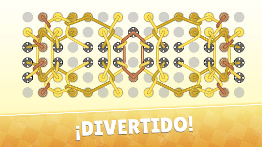 Captura de pantalla de Tangle Rope: Desatar Maestro