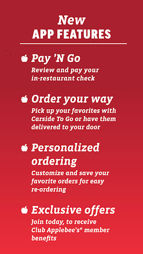 Applebee's Screenshot